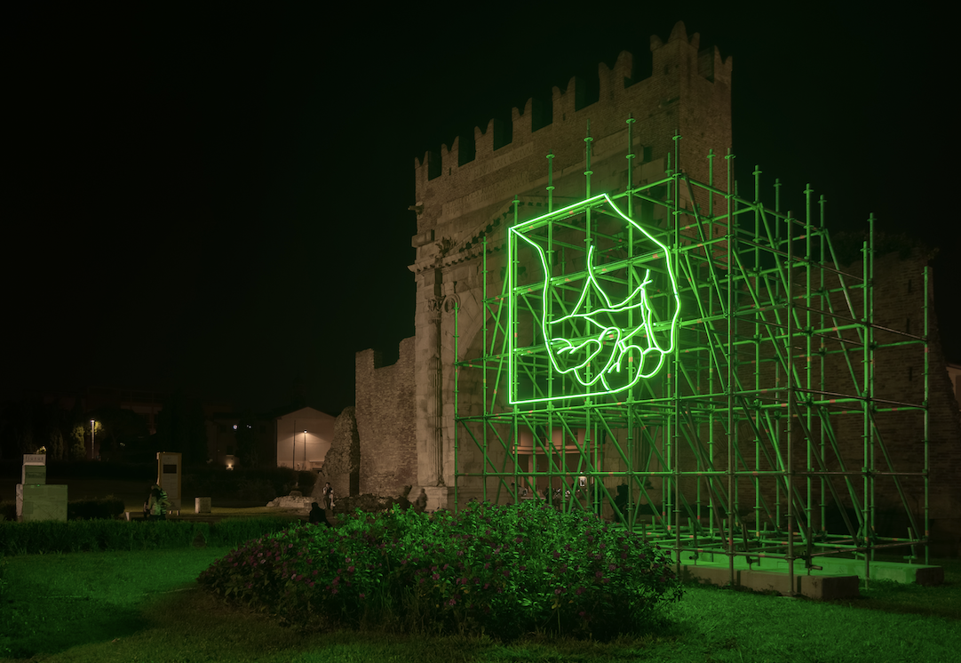 06_Zero Weak First, 2018, Arco di Augusto Rimini, Italian