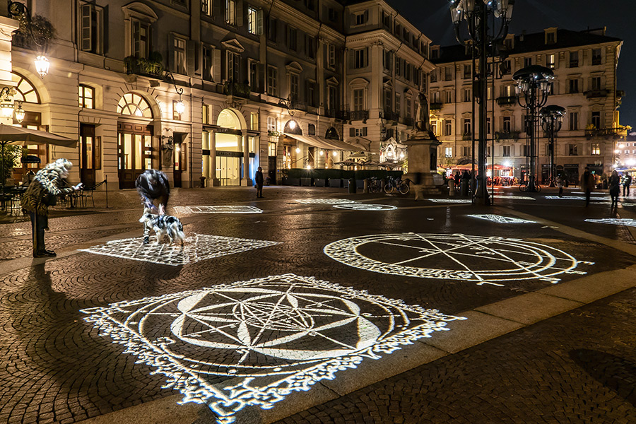 Cosmometrie_Mario Airò_Luci d_Artista Torino